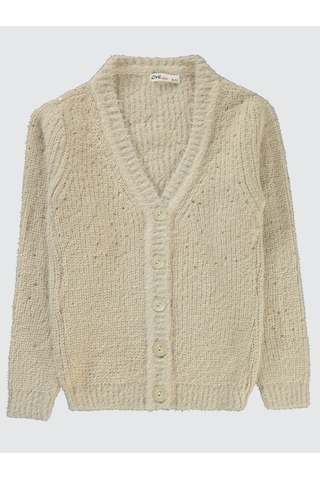 Civil Girls Kız Çocuk Hırka 6-9 Yaş Bej Bej