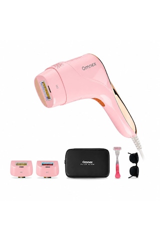 Omnex Eliteglow Buz Başlıklı Akıllı Cilt Sensörlü 10 Kademe Enerji Ipl Lazer Epilasyon Cihazı