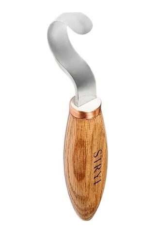 Stryı 150035 Çift Taraflı Ahşap Kaşık Oyma Bıçağı 35 Mm