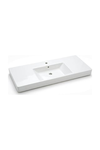 Ideal Standard - Plain Ortadan Hazneli Dolap Uyumlu Lavabo 120 Cm Beyaz - Z258101-