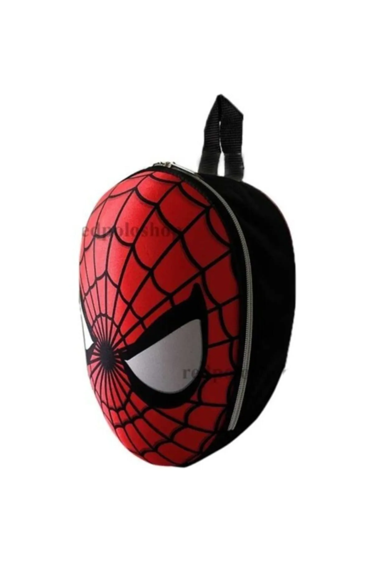 Marvel Spiderman 3d Kabartmalı Çocuk Anaokulu Kreş Ve Günlük Kullanım Çantası Örümcek Adam Sırt Çantası Siyah - Kırmızı