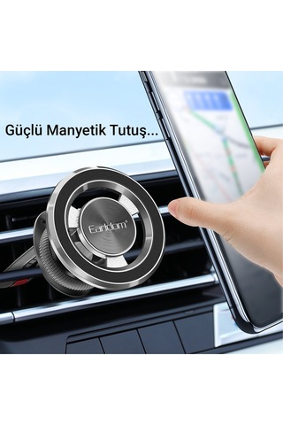 Earldom Eh213 Izgara Klipsli Manyetik Magsafe Araç Tutucu - S M414