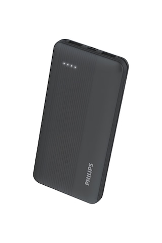 Philips DLP2120 10000 mAh 22.5W 2xUSB-A + Type-C PD Üç Çıkışlı Powerbank