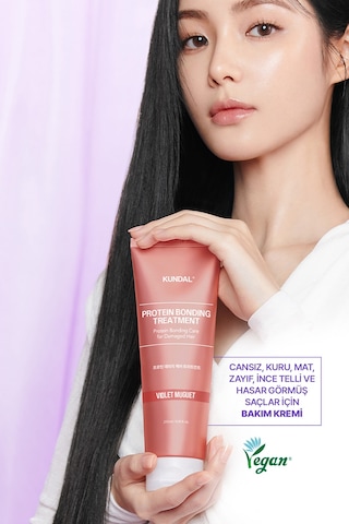 Kundal Leather Violet Muguet Protein Kompleksi İçeren Onarıcı Bakım Kremi 250 ML