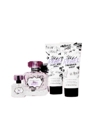 Victoria's Secret Tease Rebel Kadın Parfüm EDP 50 ML + Vücut Losyonu 100 ML + Duş Jeli 100 ML