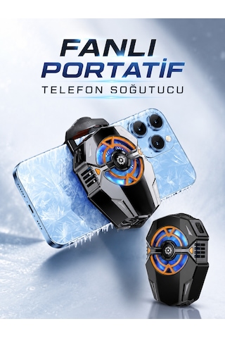 Telefon Askısı Telefon Soğutucu Fanlı Güçlü Motor Radyotör Soğutucu