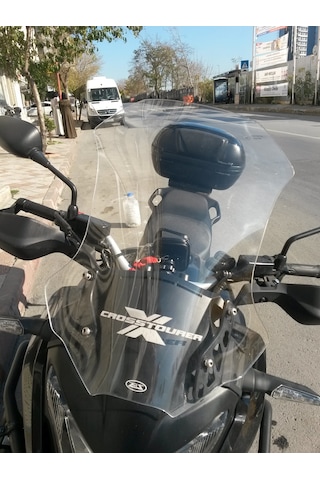 2012-15 Honda Vfr Crosstourer Ön Cam Şeffaf 52cm 4mm Zeus