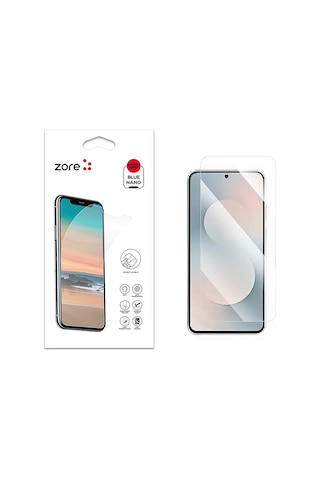 Galaxy Uyumlu S25 Fe Zore Blue Nano Ekran Koruyucu - Galaxy Uyumlu S25 Fe Zore Blue Nano Ekran Koruyucu -