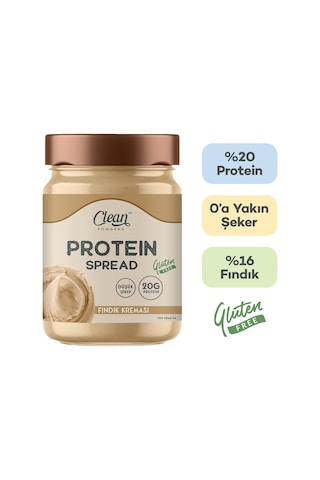 Clean Powders Protein Spread 350 Gr Fındık Kreması 2 Adet
