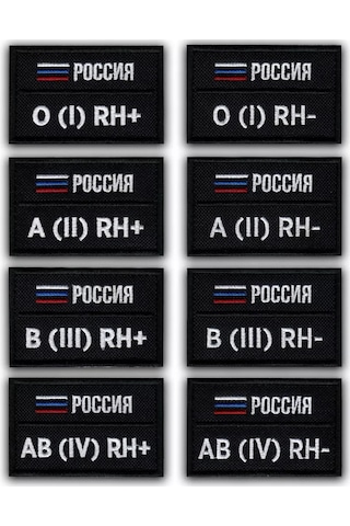 Foto Prınt Üçüncü Negatif Kan Grubu, Seyahat Bayraklı, Rusya 252860141