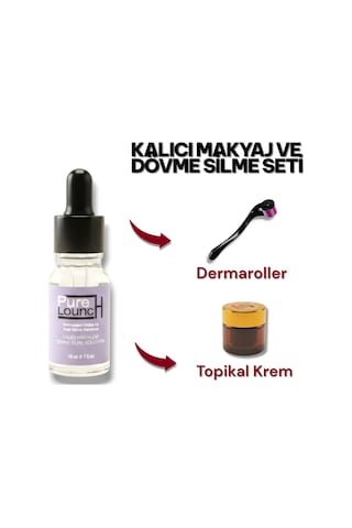 Pure Lounch Kalıcı Makyaj ve Dövme Silme Seti