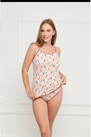 İntimo 5863 Bayan Atlet Kilot Takım Somon