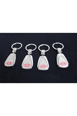 Kia Metal Anahtarlık Şık Kaliteli Aksesuar Çanta Araba New