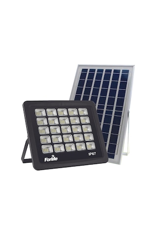 Forlife 250 Watt Güneş Enerjili Solar Projektör