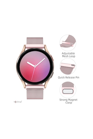 Novstrap Huawei Watch Gt5 46mm Gt5 Pro Gt4 46mm Gt3 46mm Gt3 Pro Gt3 Se Gt2 İle Uyumlu Kordon 22mm Metal Hasır Çelik Kayış