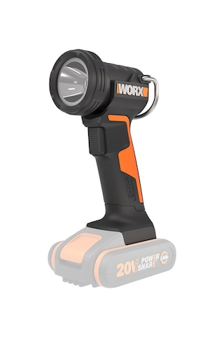 Worx Wx025.9 20volt 160/350 Lümen Profesyonel Çok Fonksiyonlu Led Fener Akü Dahil Değildir 1 Adet