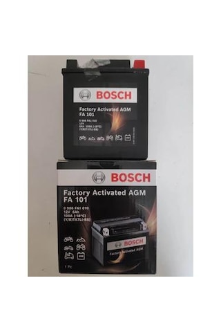 12v 6 Ah Fa101 Ytx7l-bs Bosch Akü Motosiklet Akü Bakımsız