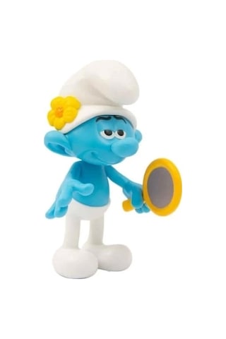 Şirinler Dönüşen Figürler - Süslü Şirin 10 Cm Standart