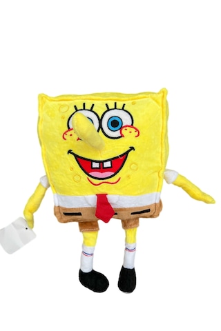 Sünger Bob Ayaklı Peluş Oyuncak 25 Cm