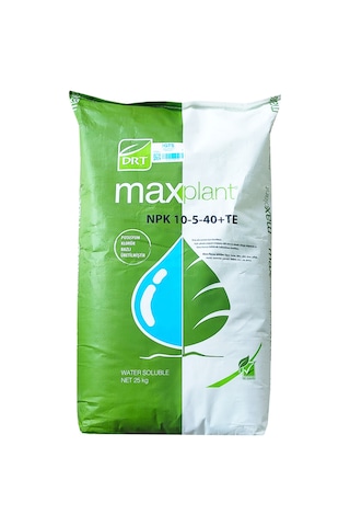 Doktor Tarsa Maxplant 10-5-40+Te 25KG Npk Gübresi Harmanlanmış Doktor Tarsa Maxplant 10-5-40+Te 25KG Npk Gübresi Harmanlanmış