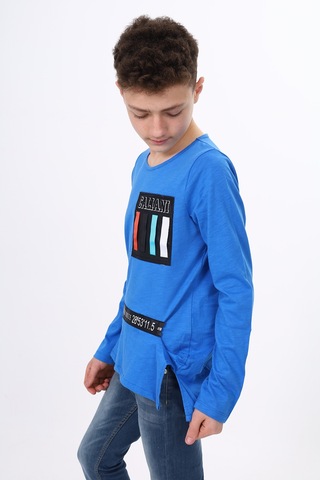 Toontoy Kids Toontoy Erkek Çocuk Tişört Saks