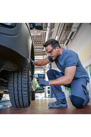 Bosch Gds 18V-450 PC Tork Hafızalı 4.0Ah Çift Akülü Darbeli Somun Sıkma - 06019K4102