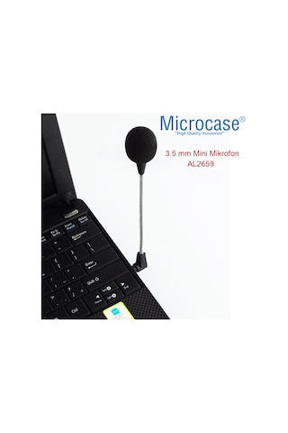 3.5 Mm 3 Boğum Mini Esnek Telefon Notebook Laptop Mikrofon Al2659