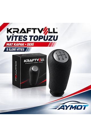 Kraftvoll Dacia Logan Renault Clio 2 Clio 3 Modus 5 İleri Vites Topuzu Mat