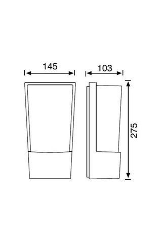 Jupiter Bahçe Aplik Jw929 Siyah