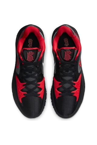 Nike Kyrie Low 4 Basketbol Ayakkabısı Gri - Kırmızı