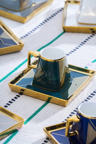 Rosemary 6 Kişilik Kahve Fincan Takımı - 90 Ml Renkli