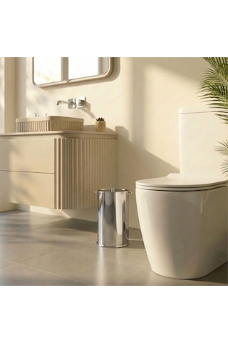 Kobos Nova Çöp Kovası 5l Parlak Krom Kbw-908cr