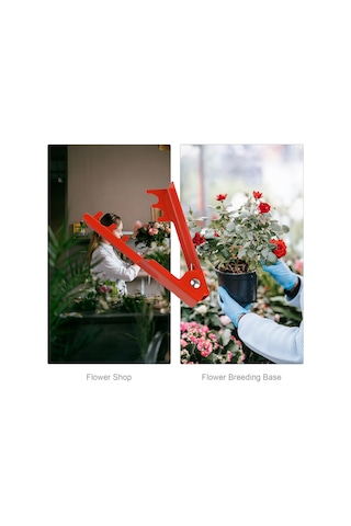 Qingmipy Gül Diken Ve Yaprak Ayırıcı Pratik Çelik Bahçe Aleti - Hızlı Ve Kolay Kullanım