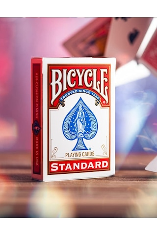 Bicycle Standard Oyun Kartı Kırmızı Deste