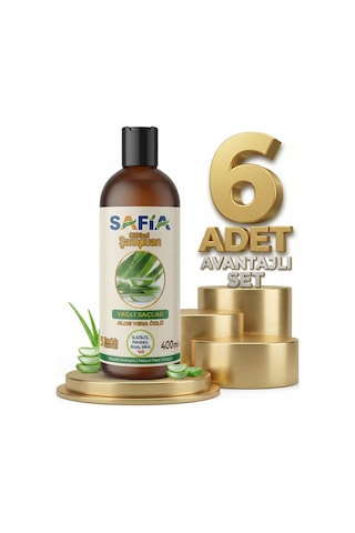Safia Yağlı Saçlar İçin Şampuan 6x400 Ml