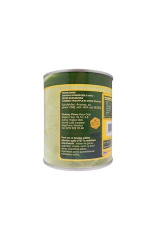 Ananas Dilimleri 8 Dilim 850 Gr