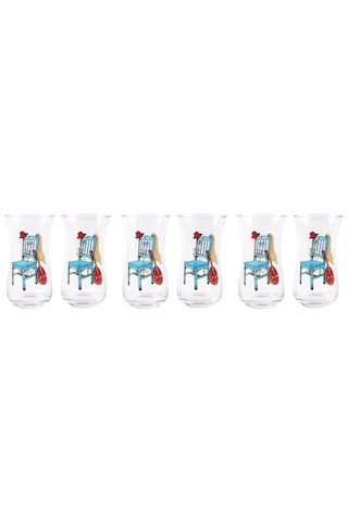 Anason İşleri Nazenin Rakı Bardağı İnce Belli 6'lı Set Anason İşleri Nazenin Rakı Bardağı İnce Belli 6'lı Set