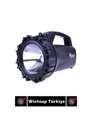 Premium Kamp Avcı Deprem 3 Aydınlatma Modlu Güçlü Beyaz Işık 2500 Lümen Güvenlik El Feneri Çok Renkli