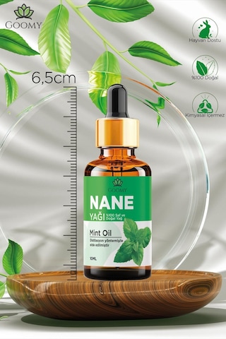 Gommy Nane Yağı %100 Doğal Bitkisel Uçucu Yağ Peppermint Oil 10ml 10 ML