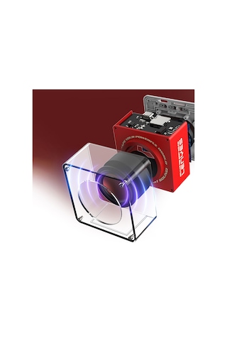 Lenyes S222 Mini Tws Kablosuz Bluetooth Hoparlör V5.3 5w Kırmızı