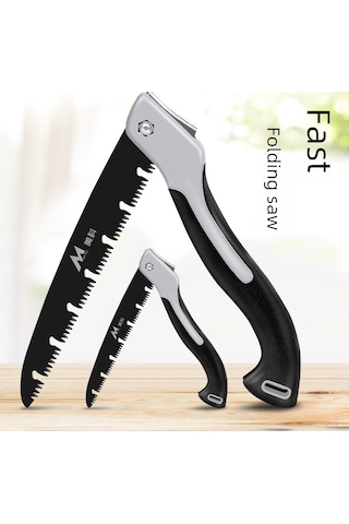 Hombey Ev Ve Bahçe İçin El Testeresi, Çabuk Kesimli Folding Gergedan, Dış Mekan Ve Ağaç Budama Aracı Orta Boy