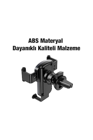 Coofbe Araç İçi Havalandırma Girişli Titremez Telefon Tutucu, Gravity Minimalist Yerçekimi Tutucu