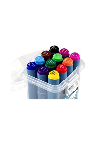 Art-x Sketch Marker Çift Taraflı Kalem Seti 12 Renk Tek Ebat Bed