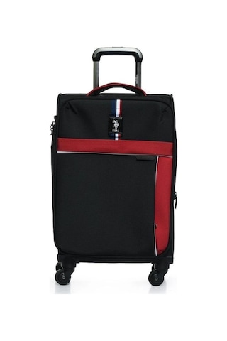 U.s. Polo Assn. Siyah Kumaş Unisex Kabin Boy Valiz Plvlz22801ck 001