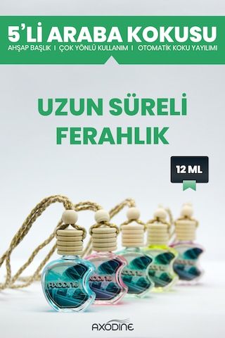 Dekoratif Oto Araç Kokusu 12 Ml - 45 Güne Kadar Etkili