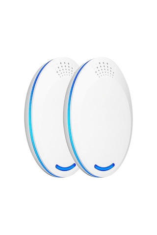 Leezsing "2'li Paket Ultrasonik Böcek Ve Fare Kovucu - 861 M² Etkili, Gece Lambalı, Ev Ve Ofis İçin"