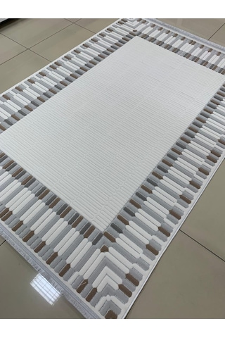 Bünyan Halı Twist Lt506 Gri Serisi Oturma Salon Yatak Çocuk Odası Halısı Gri