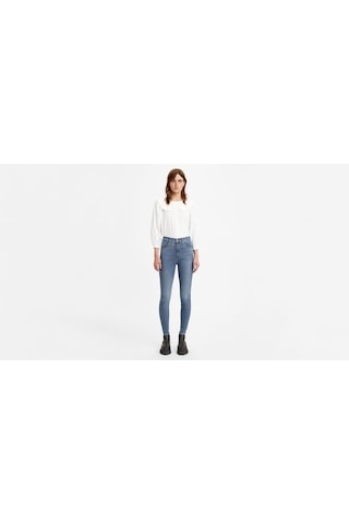Levi's Mile High Super Skinny Kadın Jean Pantolon - Quebec Drawn Lacivert