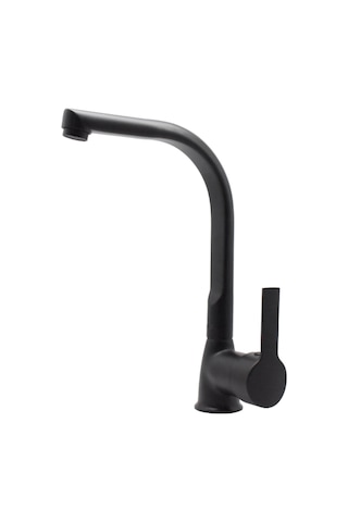 Kustar Mada Mat Siyah Mutfak Eviye Bataryası