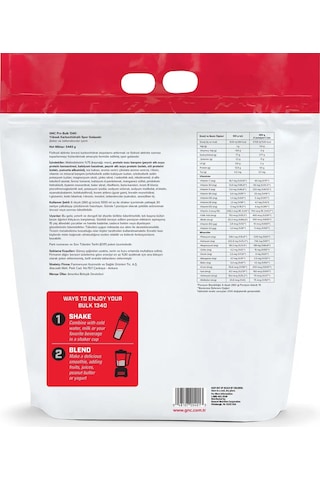 Gnc Pro Bulk 1340 5443 G 15 Servis Diğer